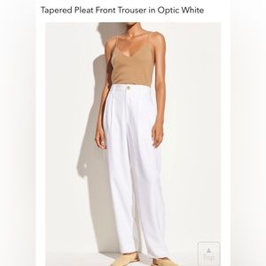 Vince pleat front pants